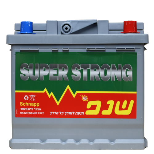 מצבר התנעה 50 אמפר אירופאי שנפ 12 חודשי אחריות